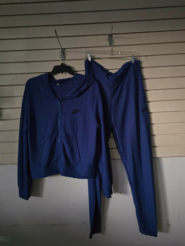 Blue joggers set